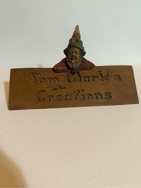 Tom Clark Creations Sign - SIGNED BY‎ TOM CLARK - No box